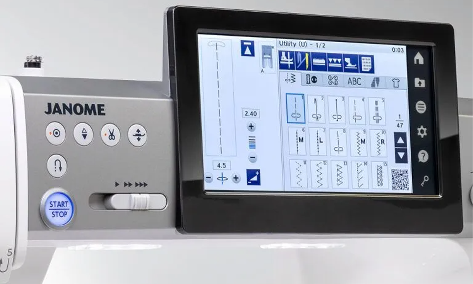 Machine à coudre Janome Continental M8 – Image 3