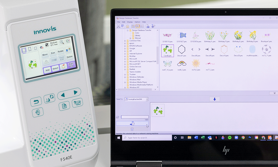 Machine à broder Brother Innov-is F540E