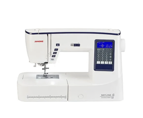 Machine à coudre Janome Skyline S3 édition anniversaire