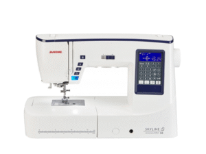Machine à coudre Janome Skyline S5 édition anniversaire