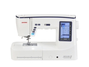 Machine à coudre Janome Skyline S7 édition anniversaire