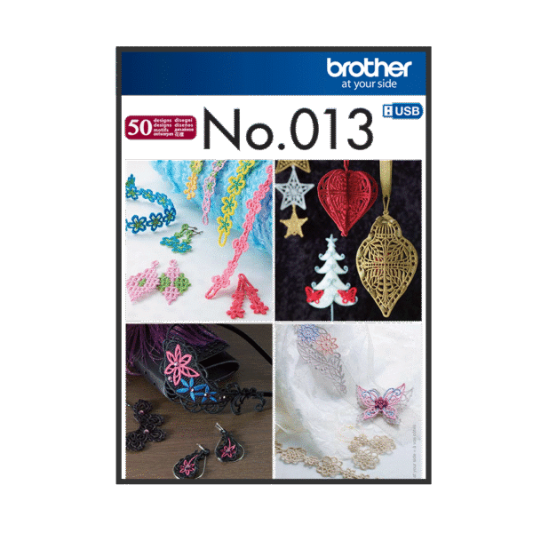 Collection de motifs de broderie n° 13 BLECUSB13