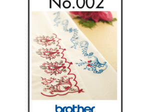 Collection de motifs de broderie n° 2 BLECUSB2