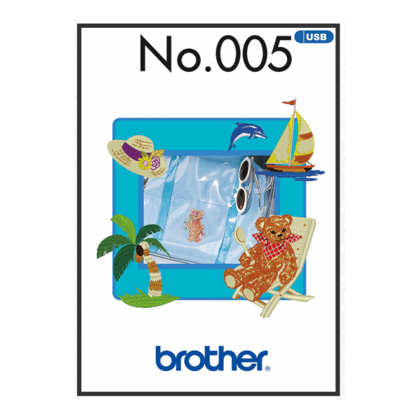 Collection de motifs de broderie n° 5 BLECUSB5