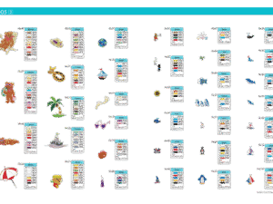 Alternative view of Collection de motifs de broderie n° 5 BLECUSB5