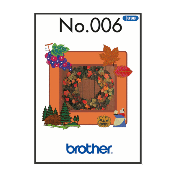 Collection de motifs de broderie n° 6 BLECUSB6