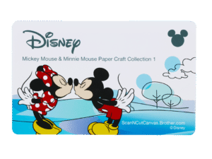 Alternative view of Collection de créations en papier « Mickey et Minnie » CADSNP01