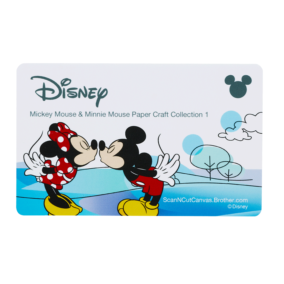 Collection de créations en papier « Mickey et Minnie » CADSNP01 – Image 2