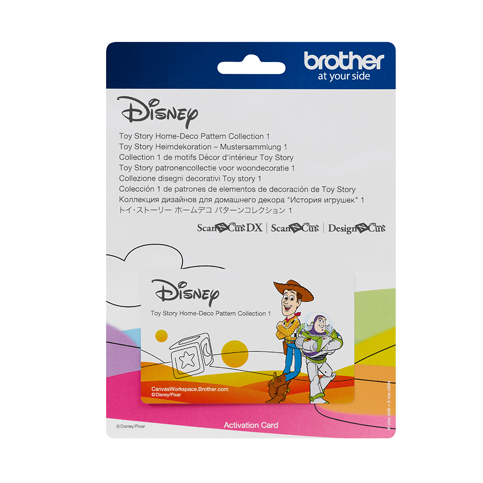 Collection de motifs Disney Toy Story CADSNP05