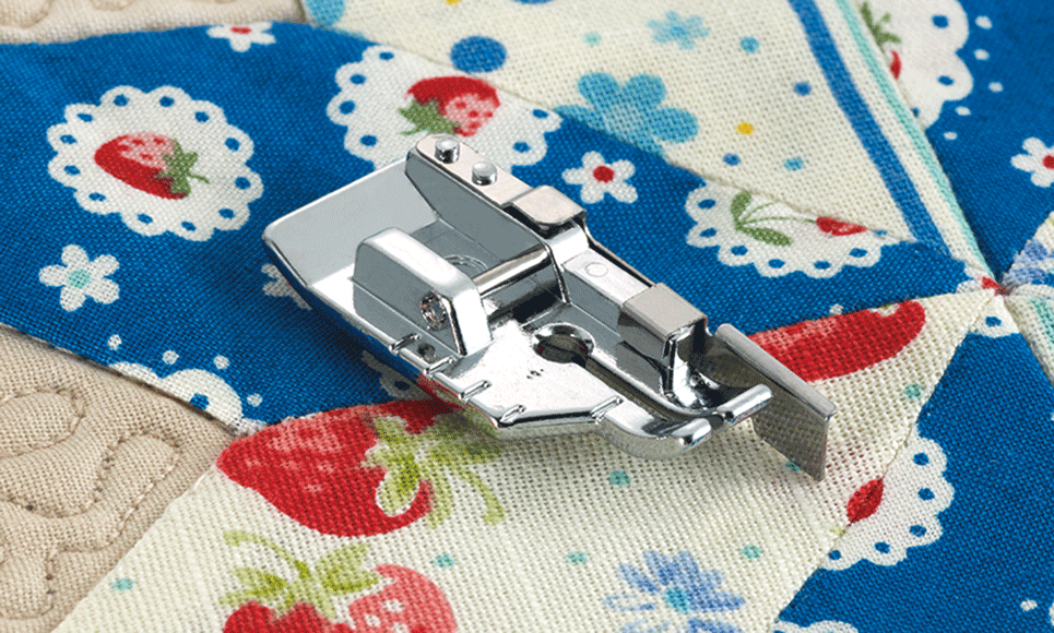 Pied d'assemblage 1/4” avec guide Brother F057 – Image 2