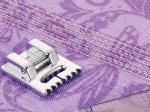 Pied nervures pour plis cousus 7 mm F059