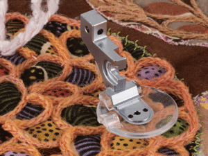 Pied pour fil couché F073
