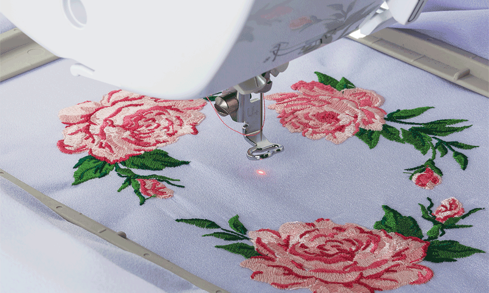 Pied de broderie avec pointeur lumineux LED Brother FLED2
