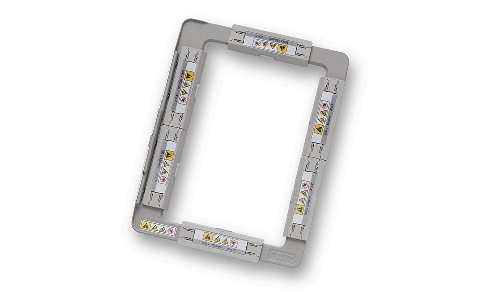 Cadre à broder magnétique MF180N pour série F (180 x 100 mm)