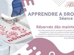 Formation broderie - séance de 3h