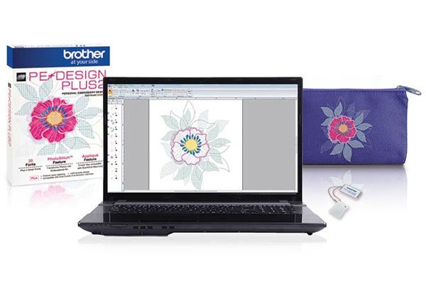 Logiciel de broderie Brother PE-Design Plus 2
