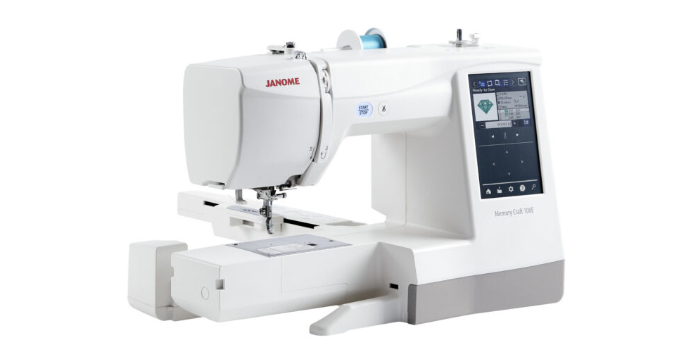 Machine à broder JANOME Memory Craft 100E