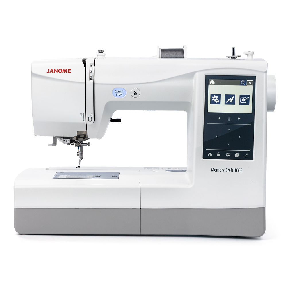 Machine à broder JANOME Memory Craft 100E