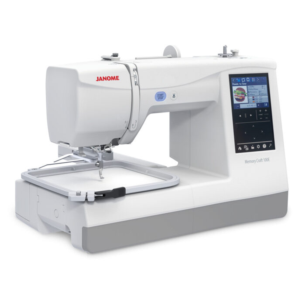 Machine à broder JANOME Memory Craft 100E