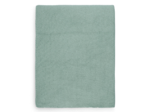 couverture basic knit vert océan personnalisée