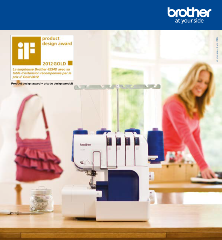 Surjeteuse Brother 4234D