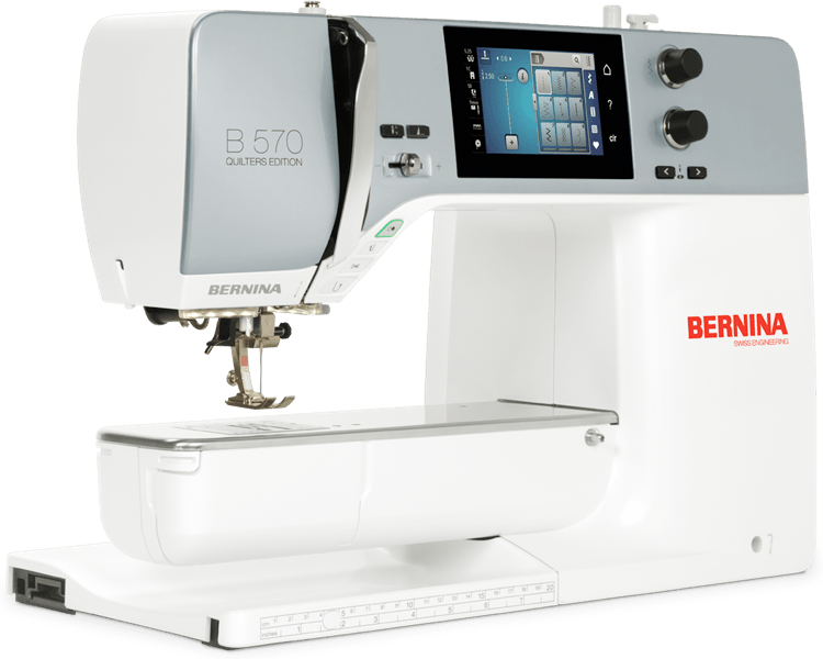 Machine à coudre et à broder Bernina 570QE (9mm)