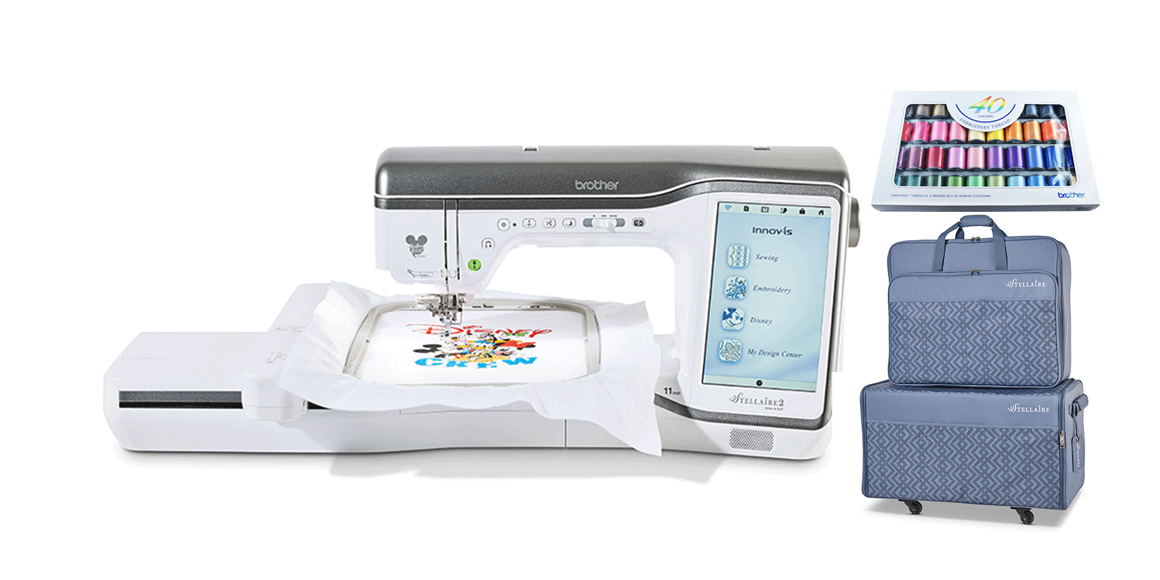 promo Innov-is Stellaire XJ2 machine à coudre et à broder