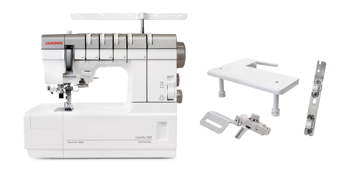 Promo Recouvreuse Janome Cover Pro 3000P