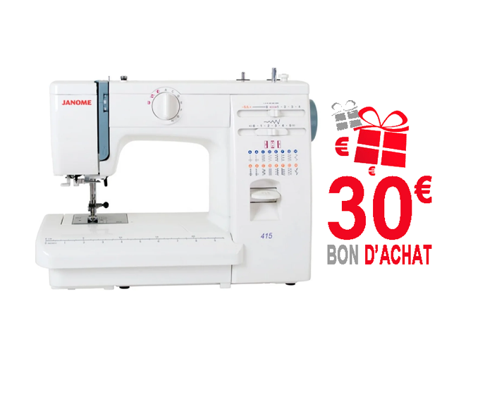 Promo Machine à coudre Janome 415