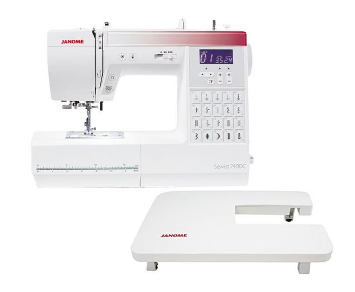 Promo Machine à coudre Janome Sewist 740DC