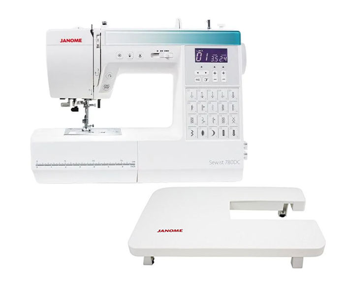 Promo Machine à coudre Janome Sewist 780DC