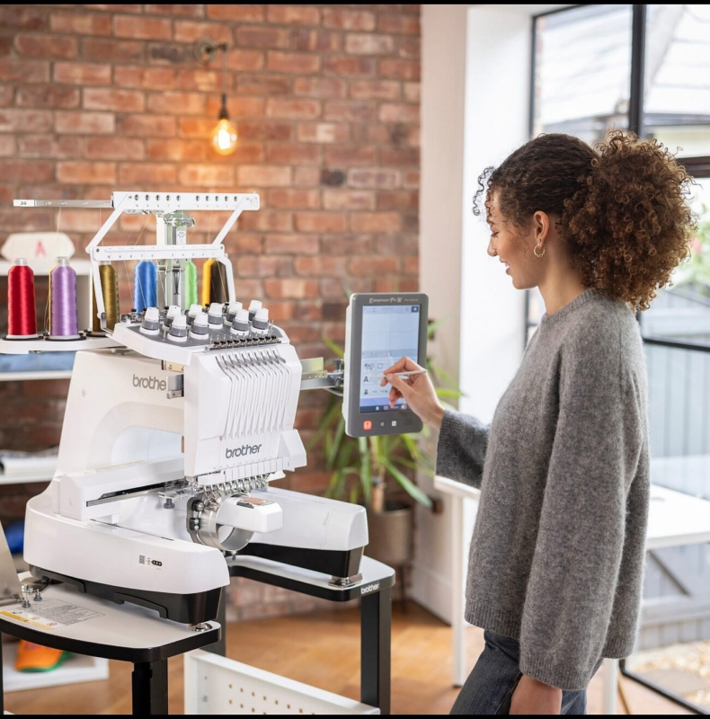 Venez tester nos machines à coudre et à broder en magasin