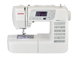 Machine à coudre électronique Janome 360 DC disponible chez jebrode.be Bruxelles