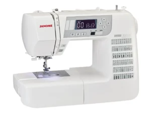 Machine à coudre électronique Janome 360 DC disponible chez jebrode.be