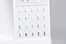 Une sélection de points rapide et intuitive - JANOME Sewist 80 DC
