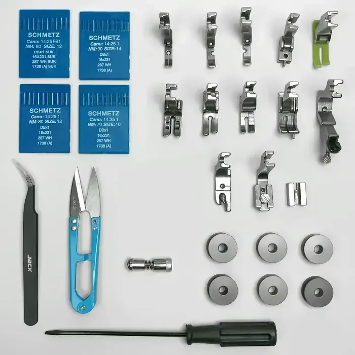 Kit de démarrage Industrie Jack – L'indispensable pour machine à coudre industrielle