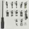 Kit 12 Pieds pour Machine à Coudre Industrielle | JeBrode.be