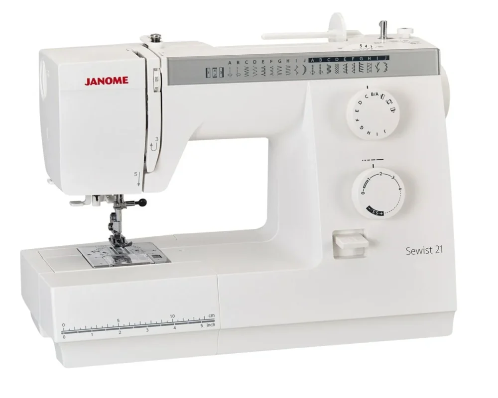 Machine à coudre Janome Sewist 21 – JeBrode
