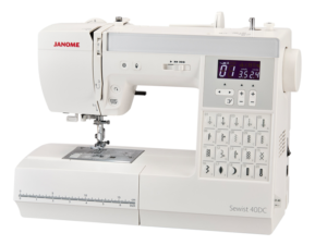 Machine à coudre Janome Sewist 40DC disponible chez jebrode.be Bruxelles