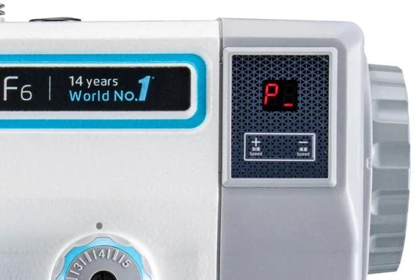 Positionnement d'aiguille automatique de la machine à coudre industrielle JACK F6